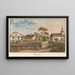 Kalnach - Jakob Samuel Weibel — ingelijst kunstwerk aan de muur