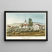 Kirchlindach - Jakob Samuel Weibel — ingelijst kunstwerk aan de muur