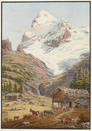 Jakob Samuel Weibel - Le Wetterhorn.webp
