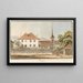 Vlees - Jakob Samuel Weibel — ingelijst kunstwerk aan de muur