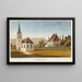 Münsingen - Jakob Samuel Weibel — ingelijst kunstwerk aan de muur