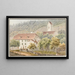 Pieterlen - Jakob Samuel Weibel — ingelijst kunstwerk aan de muur