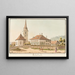 Rohrbach - Jakob Samuel Weibel — ingelijst kunstwerk aan de muur