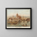 Kasteel van Nidau - Jakob Samuel Weibel — ingelijst kunstwerk aan de muur