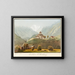 Château de Tellenburg - Jakob Samuel Weibel — ingelijst kunstwerk aan de muur