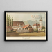 Siegriswil - Jakob Samuel Weibel — ingelijst kunstwerk aan de muur