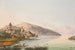 van Vue du Château de Spiez au Lac de Thoune - Jakob Samuel Weibel — weergave van het kunstwerk