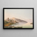 van Vue du Château de Spiez au Lac de Thoune - Jakob Samuel Weibel — ingelijst kunstwerk aan de muur
