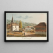 Wattenwyl - Jakob Samuel Weibel — ingelijst kunstwerk aan de muur