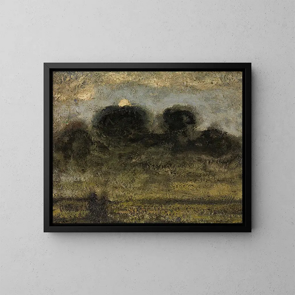 In de loopgraven - Jakob Smits — ingelijst kunstwerk aan de muur