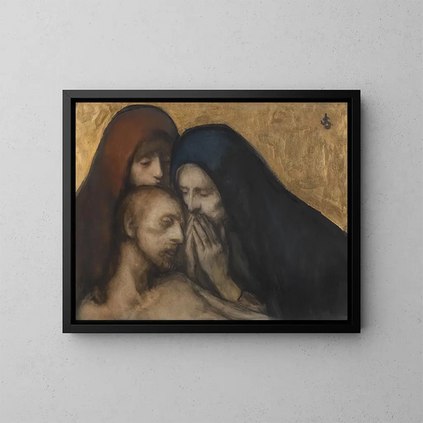 Lamentatie van Christus - Jakob Smits — ingelijst kunstwerk aan de muur