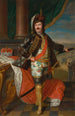 Portrait de Hieronim Florian Radziwiłł 1715-1760 - Jakub Wessel — weergave van het kunstwerk