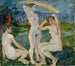Esquisse de femmes se baignant - Jalmari Ruokokoski — weergave van het kunstwerk