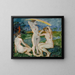 Esquisse de femmes se baignant - Jalmari Ruokokoski — ingelijst kunstwerk aan de muur