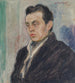 Portret van een man Yrjö Ramstedt - Jalmari Ruokokoski — weergave van het kunstwerk