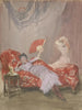 Milly Finch - James Abbott McNeill Whistler — weergave van het kunstwerk