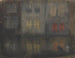 Nachtelijk zwart en rood schilderij, kanaal van Holland - James Abbott McNeill Whistler — weergave van het kunstwerk
