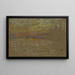 La Riva, rode en gouden zonsondergang - James Abbott McNeill Whistler — ingelijst kunstwerk aan de muur