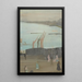 Variations en rose et gris Chelsea - James Abbott McNeill Whistler — framed artwork on a wall