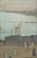 Variations en rose et gris Chelsea - James Abbott McNeill Whistler — artwork view