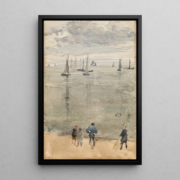 James Abbott McNeill Whistler - VioletThe Return of the Fishing Boats.webp