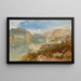 Pallanza op het Lago Maggiore - James Baker Pyne — ingelijst kunstwerk aan de muur