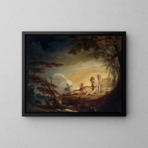 La Mort d'Adonis - James Barry — ingelijst kunstwerk aan de muur