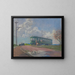 Stop intercity - James C. Kulhanek — ingelijst kunstwerk aan de muur