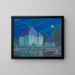 Reflecties in Normandië - James C. Kulhanek — ingelijst kunstwerk aan de muur