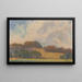 Vallée fluviale rocheuse - James C. Kulhanek — ingelijst kunstwerk aan de muur