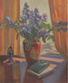 Bloemenmandje in de lente - James C. Kulhanek — weergave van het kunstwerk