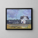 Stopfluit - James C. Kulhanek — ingelijst kunstwerk aan de muur