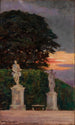 Coin de la terrasse, Versailles - James Carroll Beckwith — weergave van het kunstwerk