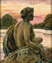van een van de figuren van de Waterpartij - James Carroll Beckwith — weergave van het kunstwerk