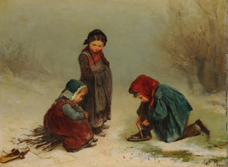 James Crawford Thom - Enfants dans un bois.webp