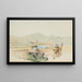 Pont de Glen Allen Rivière Waiau - James Crowe Richmond — framed artwork on a wall
