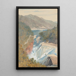 James Crowe Richmond - Te Reinga Falls of the Wairoa Hawkes Bay.webp