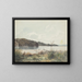 Wanganui-Ouest vu du nord-est - James Crowe Richmond — framed artwork on a wall