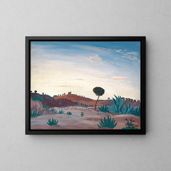 Landschap Spaans - James Dickson Innes — ingelijst kunstwerk aan de muur