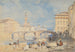 Ponte Santa Trinita, Florence - James Duffield Harding — artwork view