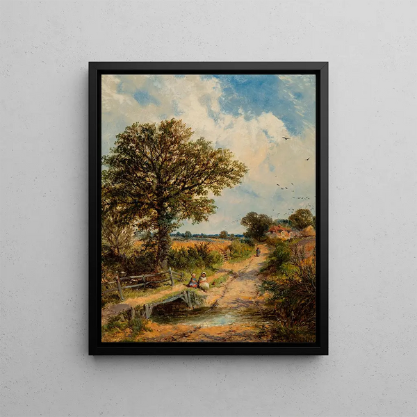 James Edwin Meadows - A Sussex lane.webp