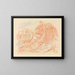 De Christus en de engelen - James Ensor — ingelijst kunstwerk aan de muur