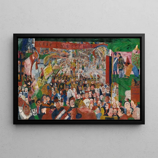 James Ensor - Christs Entry into Brussels in 18891888.webp