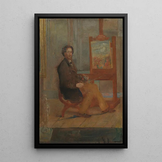 James Ensor - Ensor at his Easel.webp
