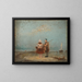 Koppel van vissers - James Ensor — ingelijst kunstwerk aan de muur
