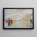 La Rencontre - James Ensor — ingelijst kunstwerk aan de muur