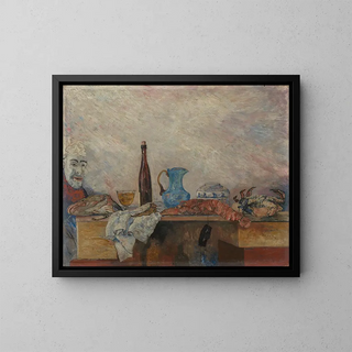 James Ensor - Mask and Crustaceans.webp