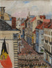 Muziek in de Vlaanderenstraat - James Ensor — weergave van het kunstwerk