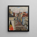 Muziek in de Vlaanderenstraat - James Ensor — ingelijst kunstwerk aan de muur