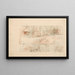 Waterloop - James Ensor — ingelijst kunstwerk aan de muur